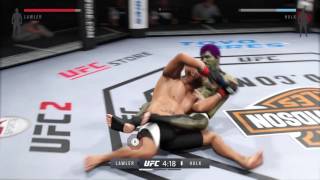 EA SPORTS™ UFC® 2 taunting gone wrong