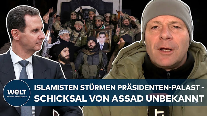 ISLAMISTEN EROBERN DAMASKUS: Auf der Flucht oder abgeschossen - Schicksal von Assad völlig unklar!