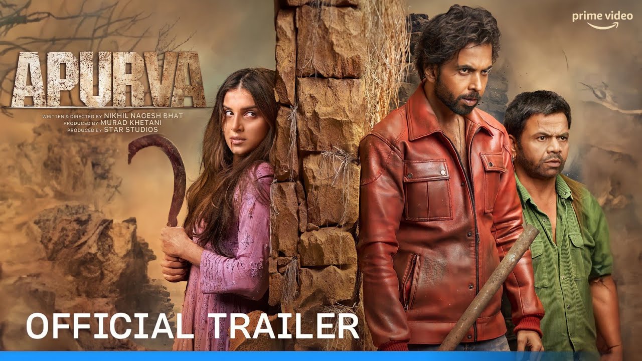 Apurva Trailer | Tara Sutaria | Rajpal Yadav | Abhishek | Apurva Movie Trailer | Apurva Tara Sutaria