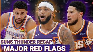 RED FLAGS: Devin Booker No-Shows Once Again As Suns Starting Lineup Looks Lost In Loss to Thunder