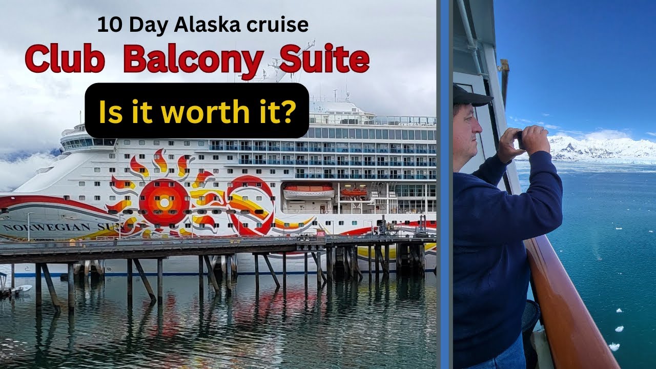 NCL Sun, Club Balcony Suite & Hubbard Glacier
