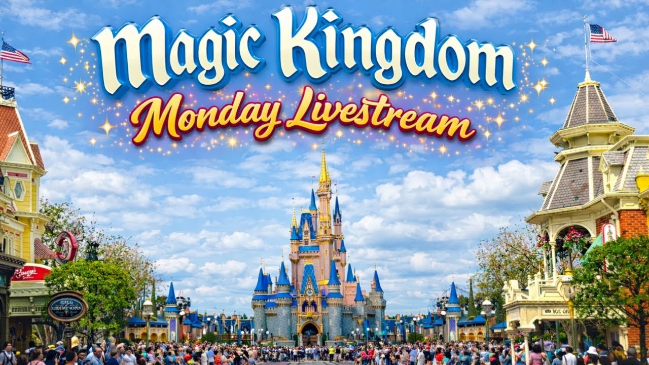 🔴 LIVE - Magic Kingdom Disney Live Stream 02.16.2026