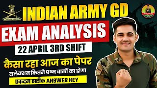 Indian Army Exam 2024 | Army GD 22 April Third Shift Analysis | Army GD Paper 22 April Exam screenshot 3