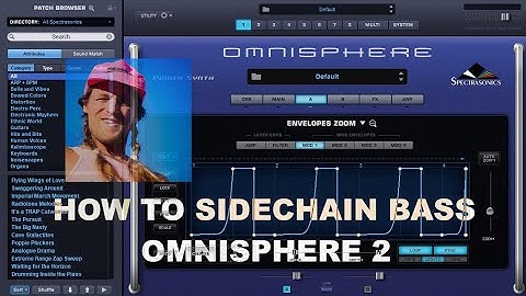 Omnisphere 2 Sidechain Bass Tutorial - Sound Design Using Mod Envelopes with Woody