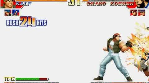 King of Fighters 97 - Ralf 100% combo