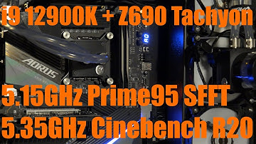 Maxing out the 12900K