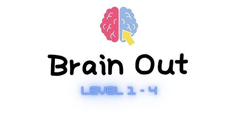Brainout gameplay | level 1 - 4 | #gaming