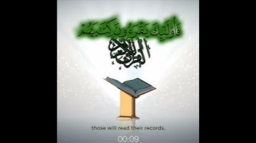 فمن أوتي كتابه بيمينه - القارئ محمد صديق المنشاوي