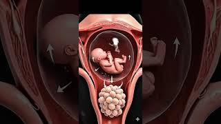 Fetal Behavior In Womb and Prenatal Growth in 3DMedical Animation🔥#biology#fetal movement#anatomy