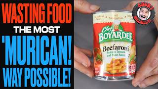 Wasting Food the Most 'MURICAN Way Possible!