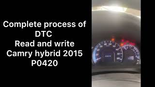 Complete DTC Read and Write Process with BitBox Software for Camry Hybrid 2015 screenshot 4