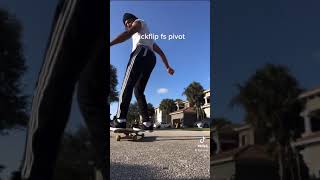 3 DIFFERENT STYLES OF FRONTSIDE FLIPS #shorts