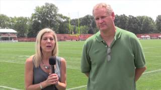 Recap of the opening of Cleveland Browns Training Camp with Mary Kay Cabot and Tom Reed