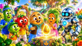 Aloo Bhai Aur Magical Garden Ka Raaz 😱🥔✨ | Golden Seed Ka Secret | Vegetable Story#vegetablestory  News