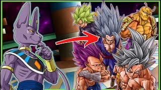 THE DBS Tournament of Power Returns Universe 7 Team