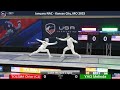 Final -  Cadet Women's Epee -  ( Tolsma v Yao ) - January NAC - Kansas City, MO - 2025