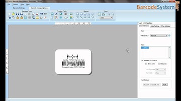 How to set pre define label stock settings for printing barcode labels