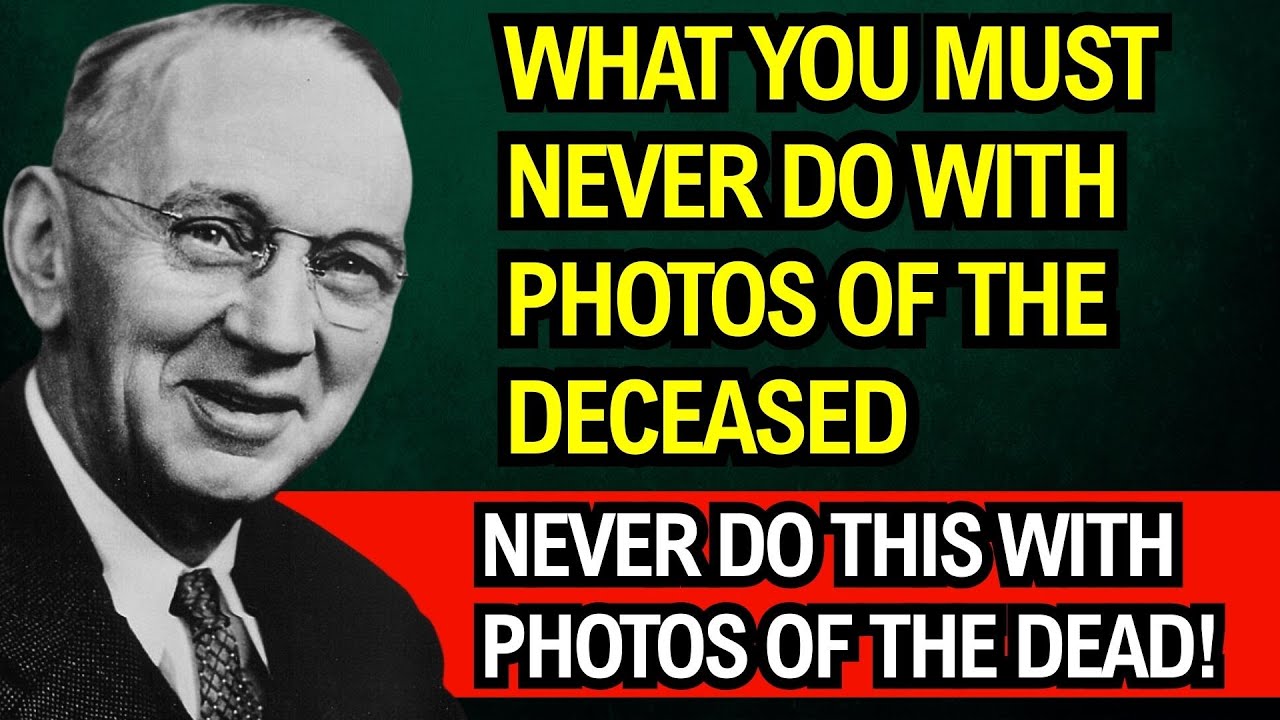 What You Should Never Do with Photos of the Deceased!  Edgar Cayce
