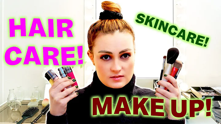 Decluttering ALL Of My Beauty Products! (& 2 Giveaways!)