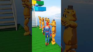 GTA 5 Epic Water Ragdolls Spiderman Jump/Fails Ep 38 #shorts