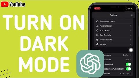 How To Turn On Dark Mode On Your ChatGPT Easily 2025