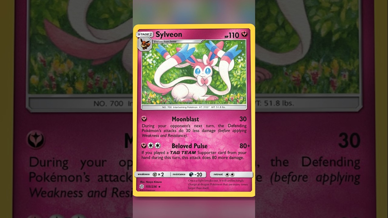 why did pokemon stop making fairy cards Sylveon EX