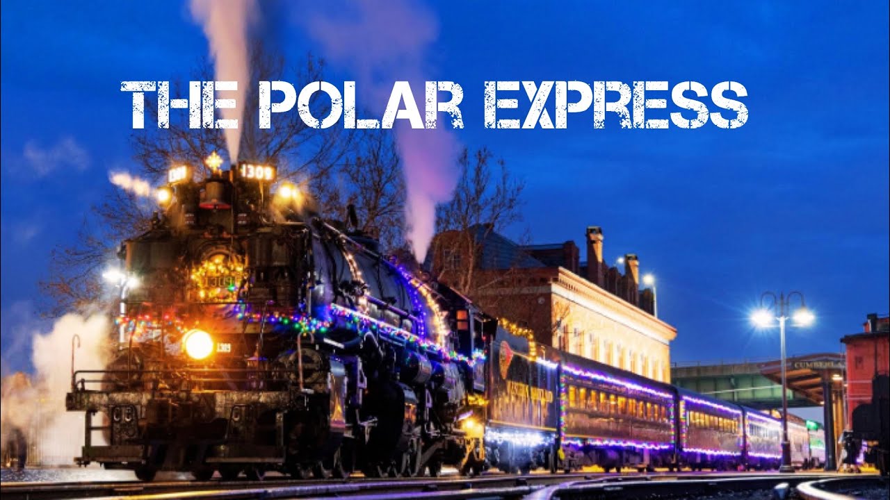 The polar express train ride at the galveston railroad museum 