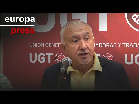 Álvarez (UGT) supports Sánchez's idea for a major AI pact