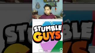 STUMBLE GUYS PERO NO PUEDO TOCAR EL COLOR AMARILLO🟡 #shorts #stumbleguys #shorts