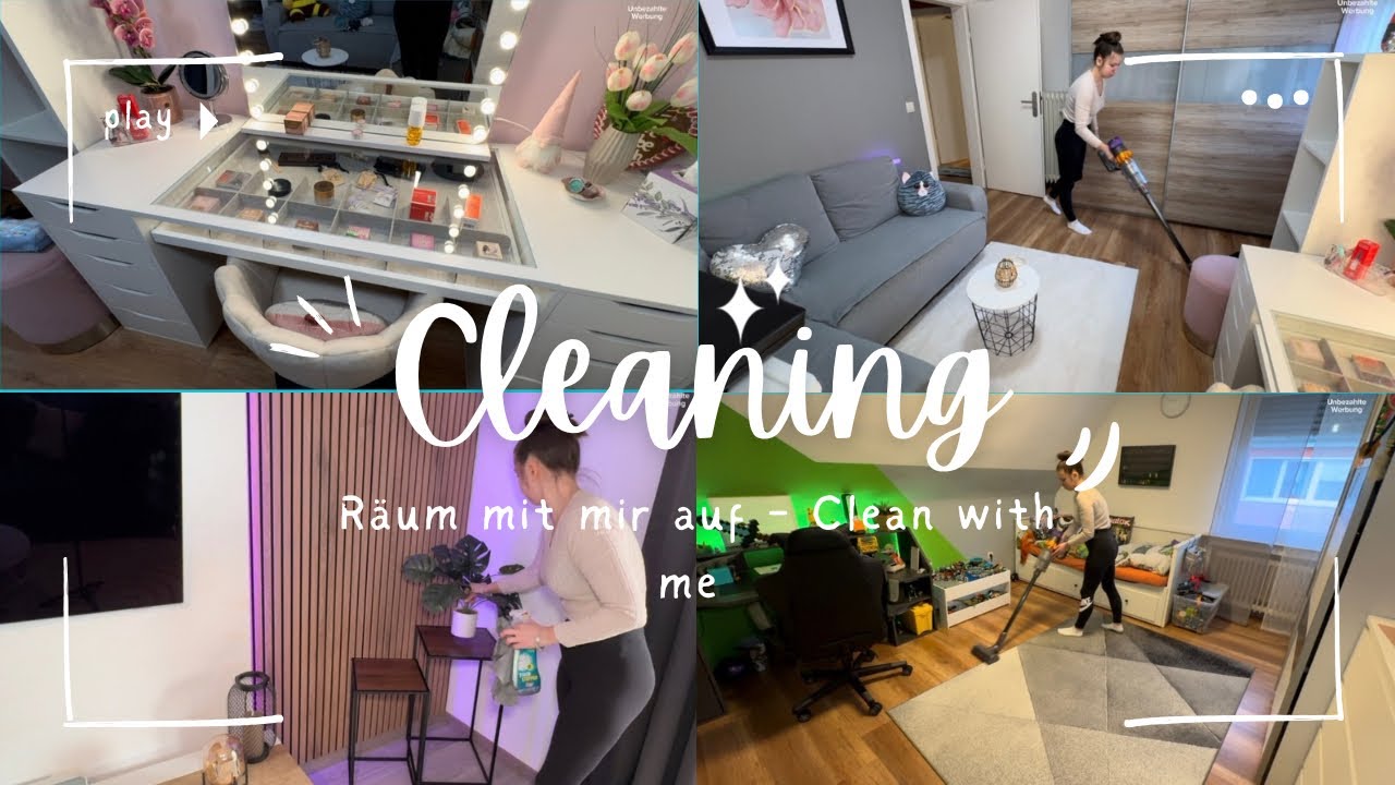 Clean with me VLOG || Räum mit mir auf 
