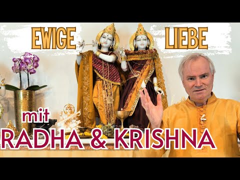 Eternal Love with Radha and Krishna