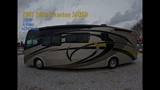 2007 Tiffin Phaeton 36QSH inside  Autobank and RV's