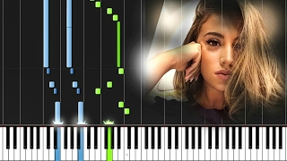 Alina Baraz (feat. Khalid) - Electric [#reggiewatkins piano synthesia tutorial]