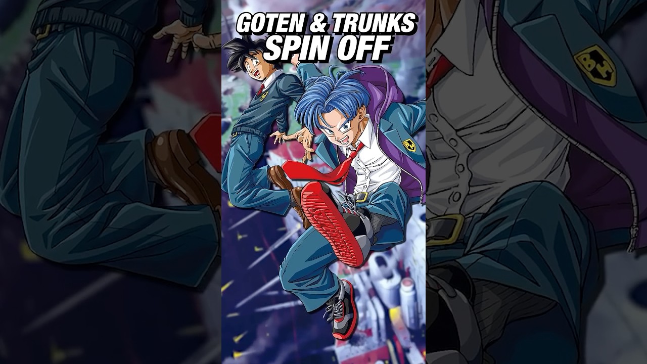 We ALMOST Got A Goten and Trunks Dragon Ball Spinoff!  #dragonball #goku #dbz