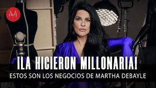 ¡No solo la radio! Estos son los NEGOCIOS millonarios de Martha Debayle Content