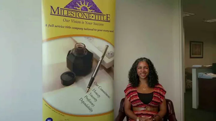 Cerissa O'Neal of Milestone Title & Washington App...