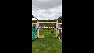 Introducting our NEW Playset ➡️⭐The Atlantic Swing Set!