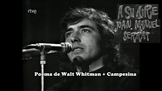 Joan Manuel #Serrat - Poema de Walt Whitman+Campesina - A su aire 1974