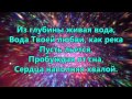 Дай мне гореть Тобой. Хвалою тебе мой Бог. Живая вода