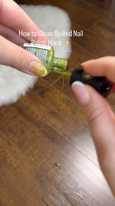 Nail Polish Spill Hack π
Salt & Sugar Cleaning Trick #LifeHack #CleaningTips