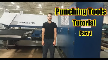 Punching tools setup for Trumpf Trumatic punch press machines