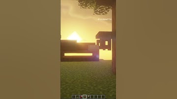 How to Build a HAMMOCK in MINECRAFT! #shorts