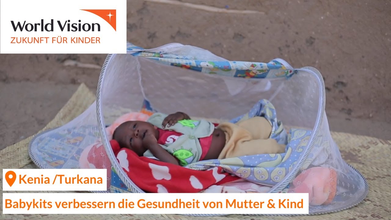 Kenia: World Vision verteilt Baybkits zur Verbesserung der Gesundheit von Mutter und Kind