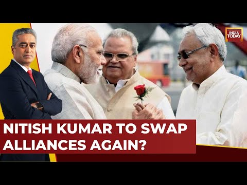 NewsToday With Rajdeep Sardesai: Why Nitish Kumar Is On His 'Paltu Ram' Mode Again? | Bihar Politics