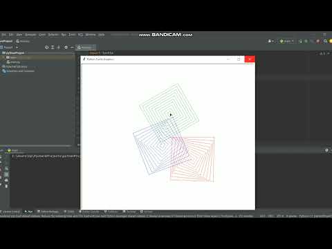 Python Turtle code 1