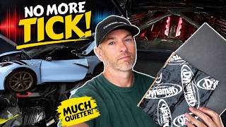 I FINALLY Fixed My Corvette C8's Annoying Engine Tick! (DIY Sound Deadening)