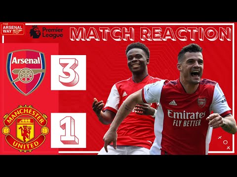 Arsenal 3-1 Manchester United Match Reaction | Gunners Top Four Charge Continues!