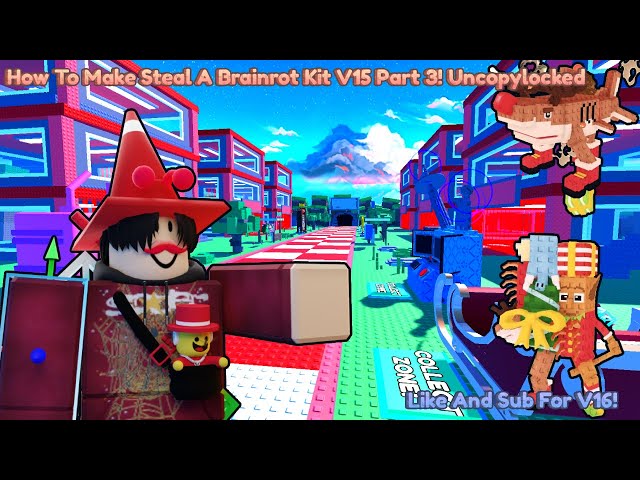 How To Make Steal A Brainrot Kit V15 Part 3! Uncopylocked (Best