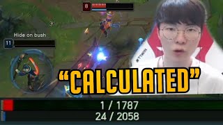 T1 Faker Outplaying With 1HP - Best of LoL Stream Highlights (Translated)