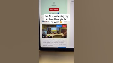 How AI Can Watch Lectures and Take Notes Like a Pro! 📖🤖 #shorts #college #lecture
